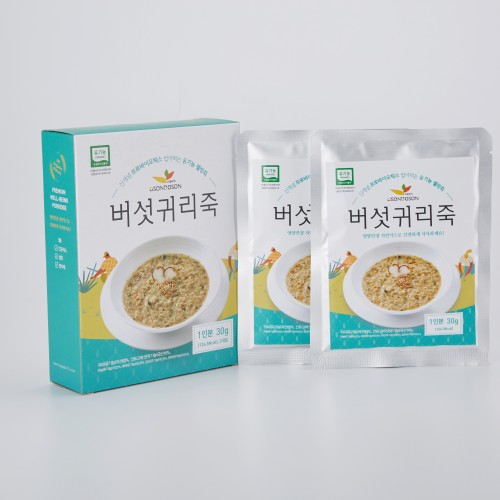 유기농 버섯귀리죽(30g*3팩)