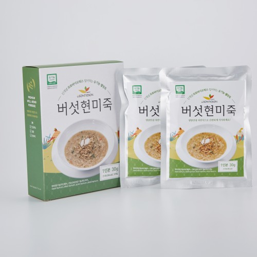 유기농 버섯현미죽(30g*3팩)